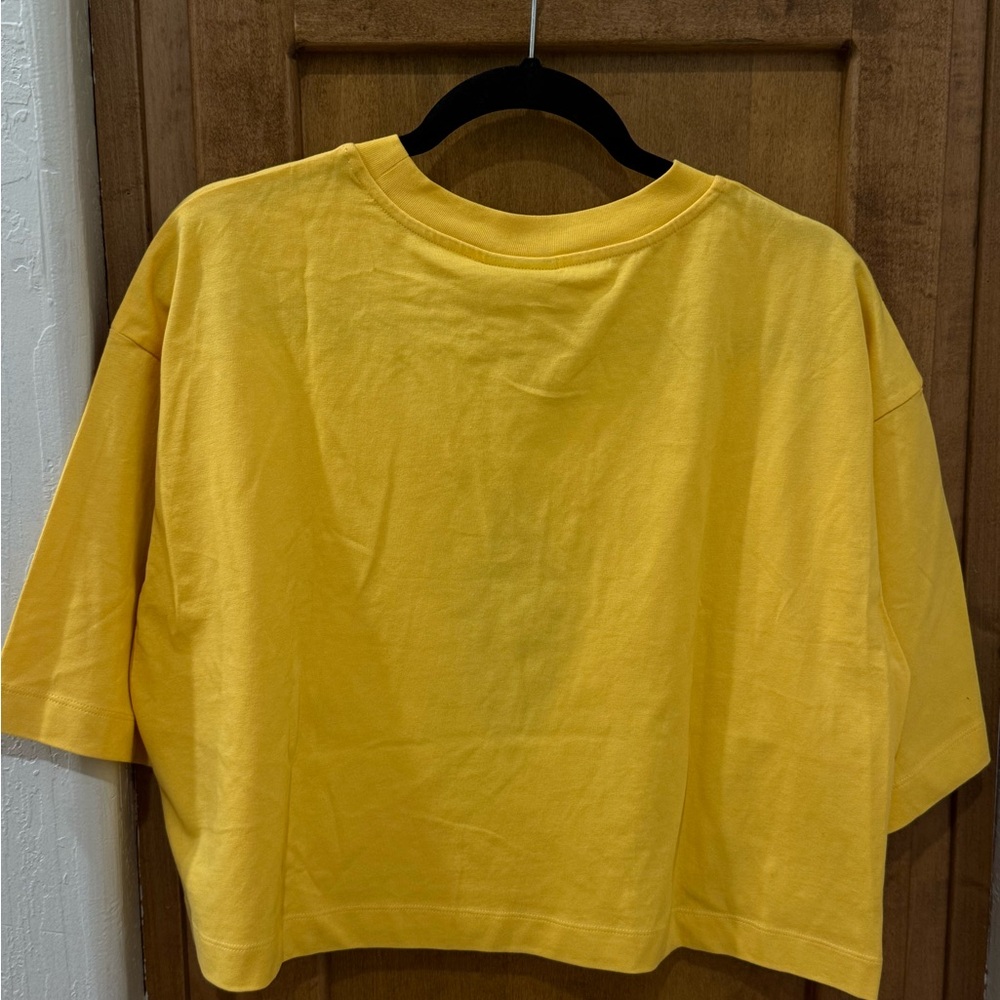 NWT Farm Rio Yellow Graphic T-Shirt - Picture 3 of 4